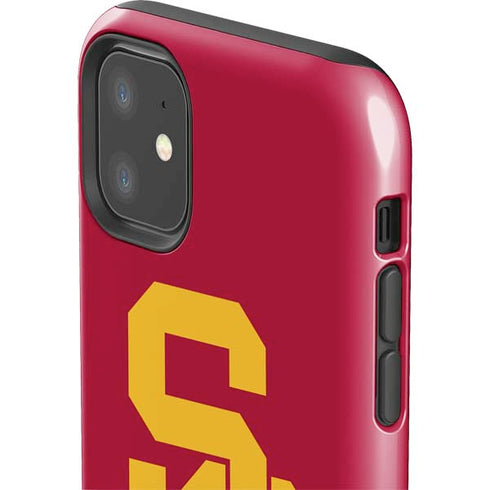 University of Southern California USC Red Logo iPhone 11 Impact Case