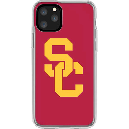 University of Southern California USC Red Logo iPhone 11 Pro Clear Case