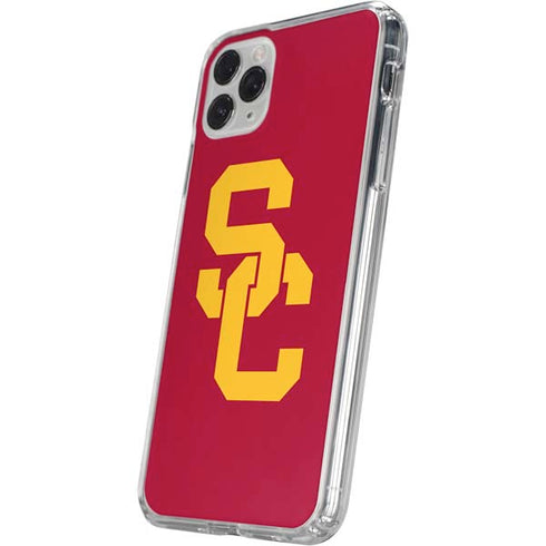 University of Southern California USC Red Logo iPhone 11 Pro Clear Case