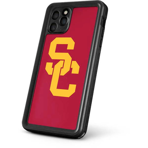 University of Southern California USC Red Logo iPhone 11 Pro Waterproof Case
