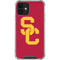 University of Southern California USC Red Logo iPhone 12 Clear Case