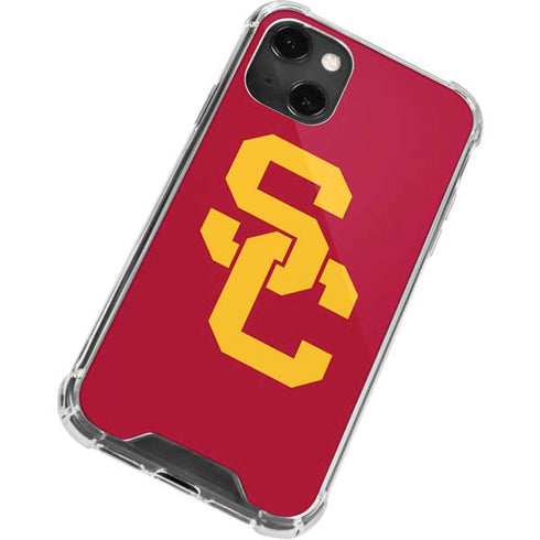 University of Southern California USC Red Logo iPhone 13 Mini Clear Case
