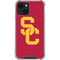 University of Southern California USC Red Logo iPhone 14 Plus Clear Case