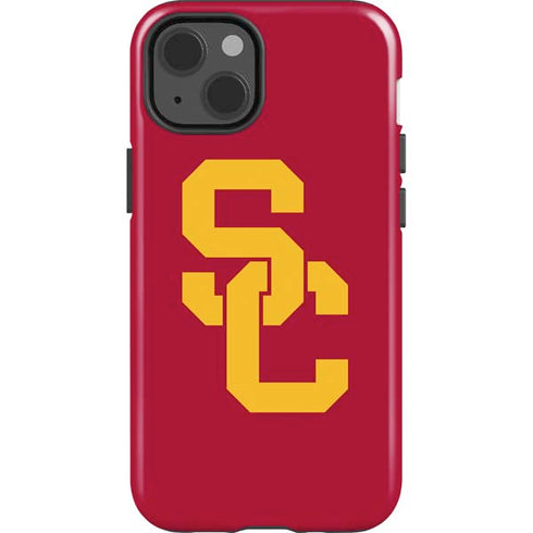 University of Southern California USC Red Logo iPhone 15 Impact Case