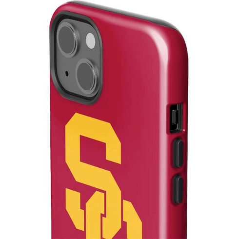 University of Southern California USC Red Logo iPhone 15 Impact Case