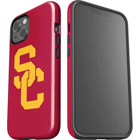 University of Southern California USC Red Logo iPhone 15 Impact Case