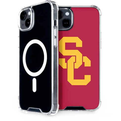 University of Southern California USC Red Logo iPhone 14 Plus MagSafe Case