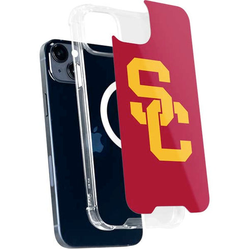 University of Southern California USC Red Logo iPhone 14 Plus MagSafe Case