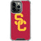 University of Southern California USC Red Logo iPhone 14 Pro Clear Case
