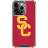 University of Southern California USC Red Logo iPhone 14 Pro Clear Case