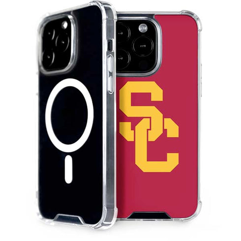 University of Southern California USC Red Logo iPhone 15 Pro MagSafe Case