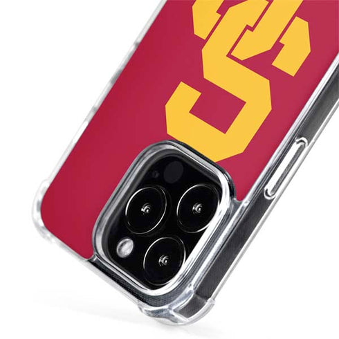 University of Southern California USC Red Logo iPhone 15 Pro MagSafe Case