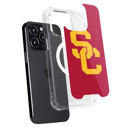 University of Southern California USC Red Logo iPhone 14 Pro Max MagSafe Case