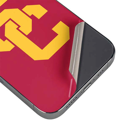 University of Southern California USC Red Logo iPhone 14 Pro Skin
