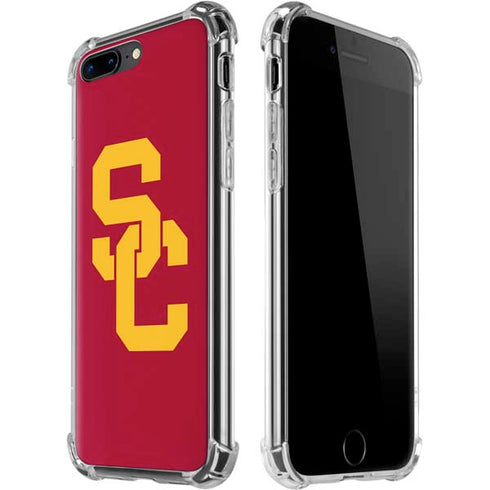 University of Southern California USC Red Logo iPhone 7/8 Plus Clear Case