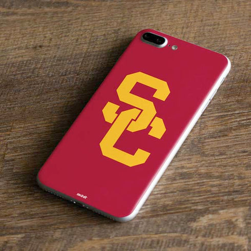 University of Southern California USC Red Logo iPhone 8 Plus Skin