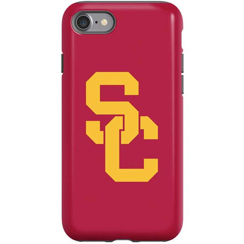 University of Southern California USC Red Logo iPhone SE (2nd & 3rd Gen) Pro Case