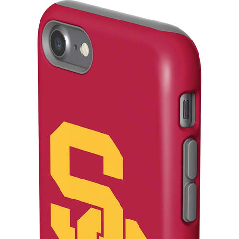 University of Southern California USC Red Logo iPhone SE (2nd & 3rd Gen) Pro Case