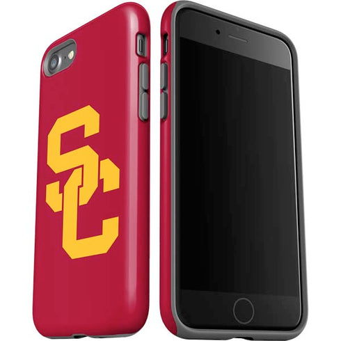 University of Southern California USC Red Logo iPhone SE (2nd & 3rd Gen) Pro Case
