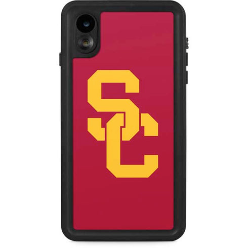 University of Southern California USC Red Logo iPhone XR Waterproof Case
