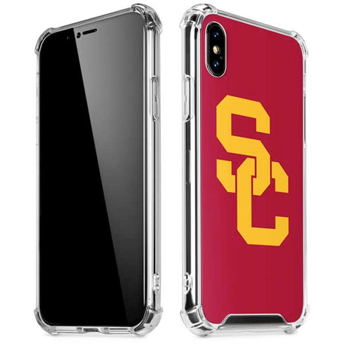 University of Southern California USC Red Logo iPhone XS Max Clear Case