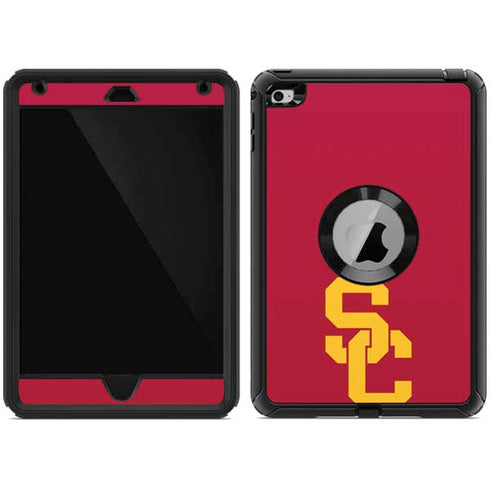 University of Southern California USC Red Logo Otterbox Defender iPad Skin