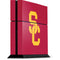 University of Southern California USC Red Logo PS4 Console Skin