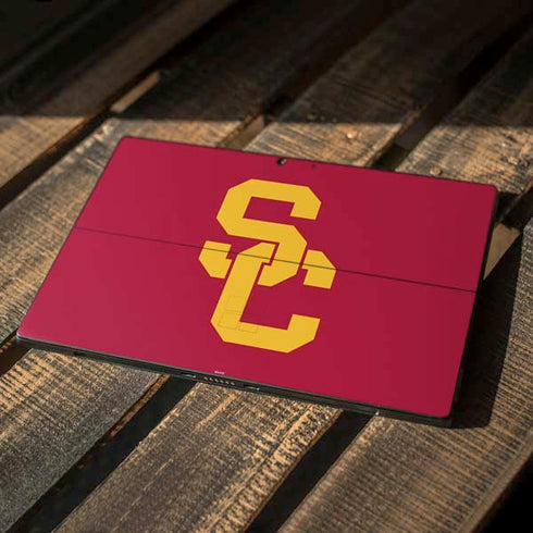 University of Southern California USC Red Logo Surface Pro 7 Skin