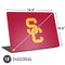 University of Southern California USC Red Logo Universal Laptop 18in (14.6 x 10.6in) Skin