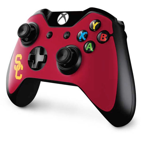 University of Southern California USC Red Logo Xbox One Controller Skin