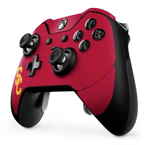University of Southern California USC Red Logo Xbox One Elite Controller Skin