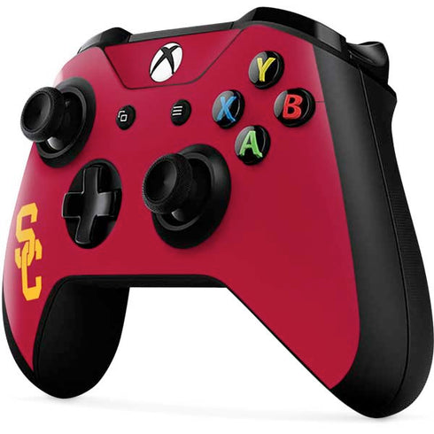 University of Southern California USC Red Logo Xbox One X Controller Skin