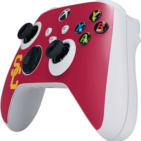 University of Southern California USC Red Logo Xbox Series S Controller Skin