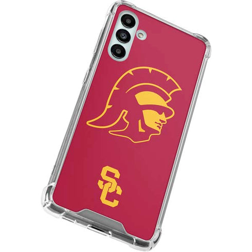 University of Southern California USC Trojan Large Mascot Galaxy A13 5G Clear Case