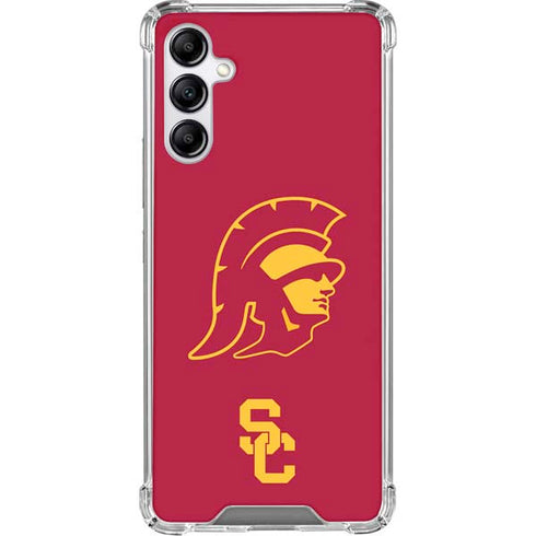 University of Southern California USC Trojan Large Mascot Galaxy A15 5G Clear Case