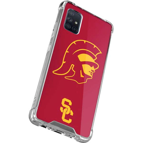 University of Southern California USC Trojan Large Mascot Galaxy A51 5G Clear Case