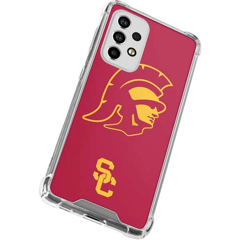 University of Southern California USC Trojan Large Mascot Galaxy A53 5G Clear Case