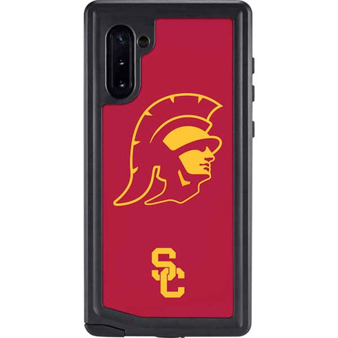University of Southern California USC Trojan Large Mascot Galaxy Note 10 Waterproof Case