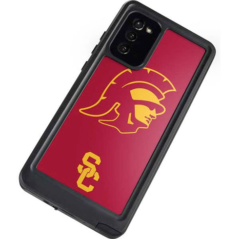 University of Southern California USC Trojan Large Mascot Galaxy Note20 5G Waterproof Case