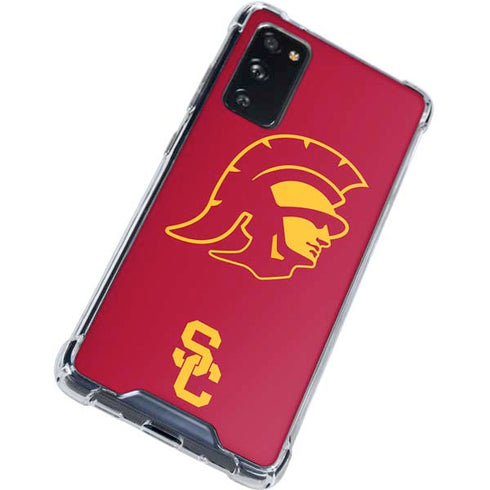 University of Southern California USC Trojan Large Mascot Galaxy S20 FE Clear Case