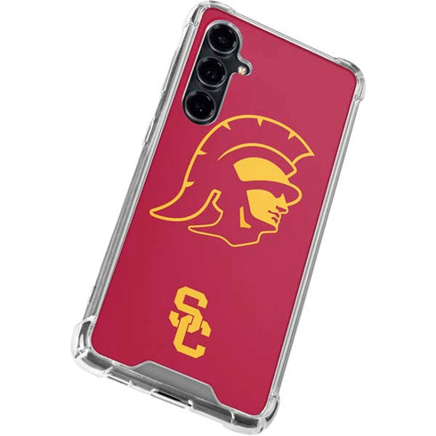 University of Southern California USC Trojan Large Mascot Galaxy S23 FE Clear Case