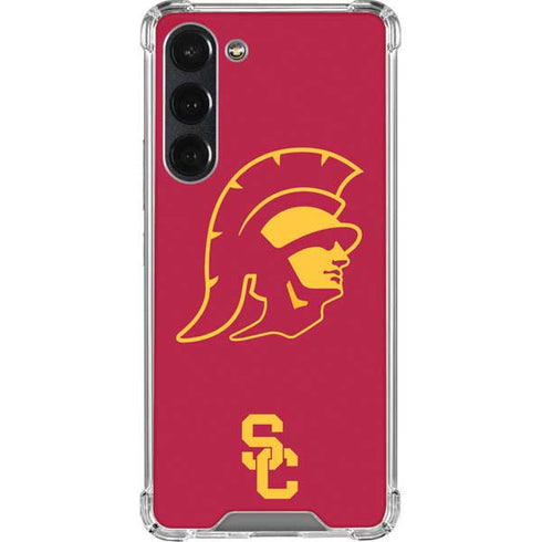 University of Southern California USC Trojan Large Mascot Galaxy S23 Plus Clear Case