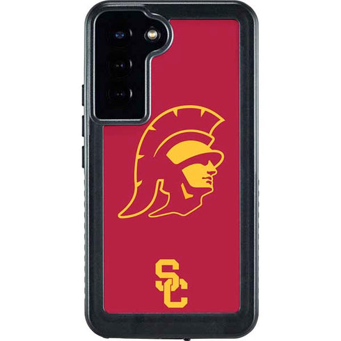 University of Southern California USC Trojan Large Mascot Galaxy S23 Plus Waterproof Case