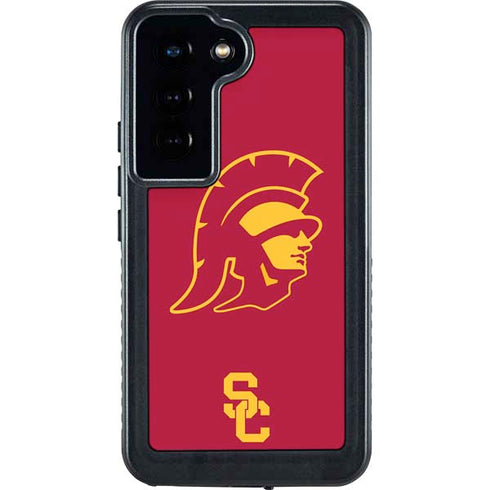 University of Southern California USC Trojan Large Mascot Galaxy S23 Waterproof Case
