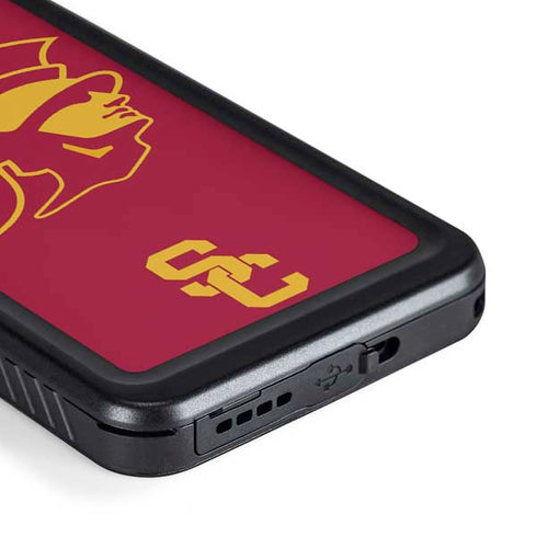 University of Southern California USC Trojan Large Mascot Galaxy S23 Waterproof Case