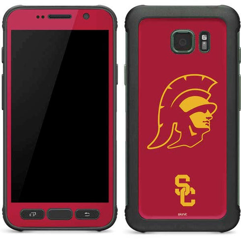 University of Southern California USC Trojan Large Mascot Galaxy S7 Active Skin