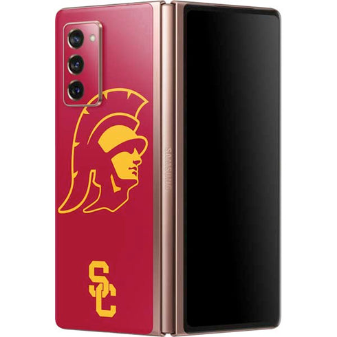 University of Southern California USC Trojan Large Mascot Galaxy Z Fold2 5G Skin