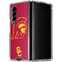University of Southern California USC Trojan Large Mascot Galaxy Z Fold4 5G Clear Case