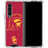 University of Southern California USC Trojan Large Mascot Galaxy Z Fold4 5G Clear Case