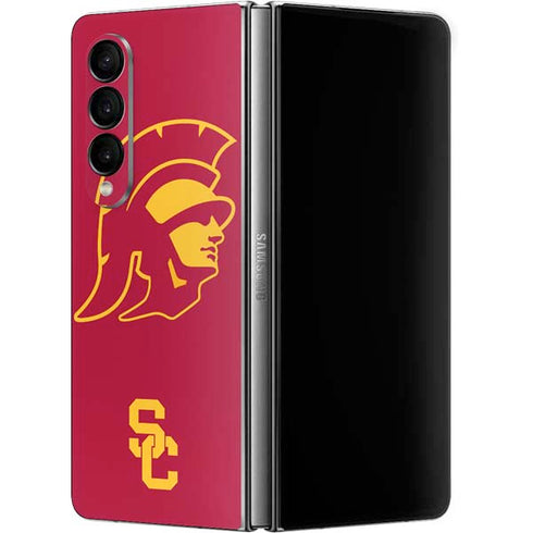 University of Southern California USC Trojan Large Mascot Galaxy Z Fold4 5G Skin
